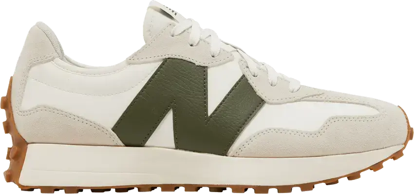  New Balance 327 Moonbeam Oak Leaf Green