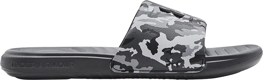  Under Armour Ansa Graphic Slide &#039;Rhino Grey Camo&#039;