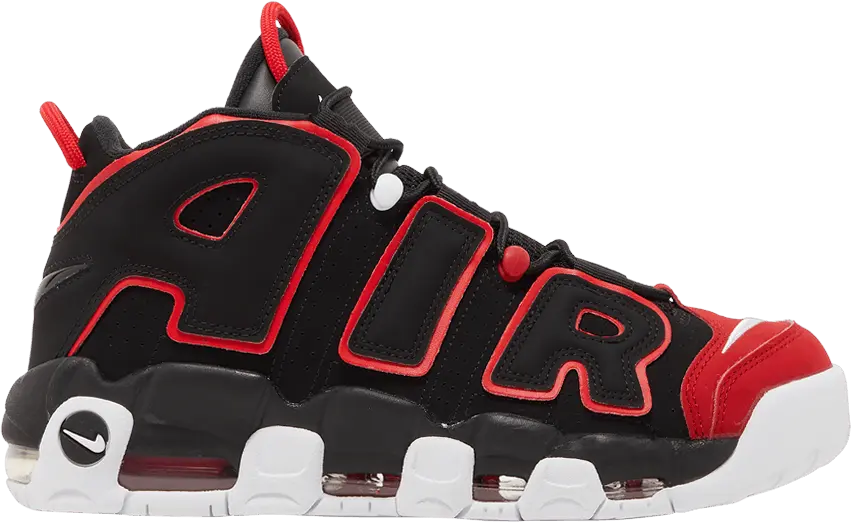  Nike Air More Uptempo 96 Red Toe