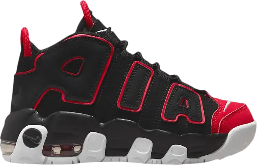  Nike Air More Uptempo 96 Red Toe (PS)