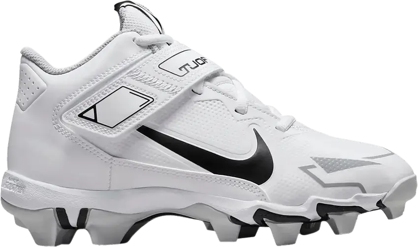  Nike Force Trout 8 Keystone GS &#039;White Black&#039;