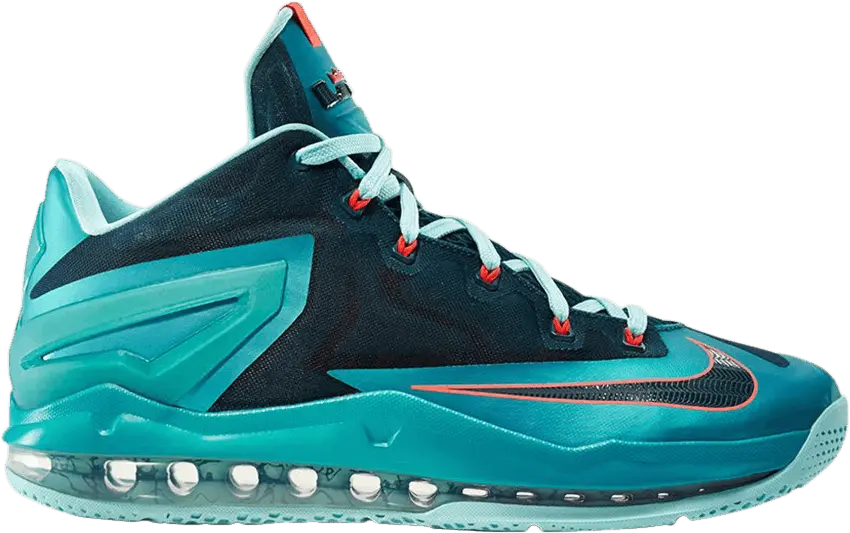  Nike LeBron 11 Low Turbo Green