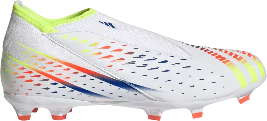  Adidas Predator Edge.3 Laceless FG J &#039;Al Rihla Pack - White&#039;