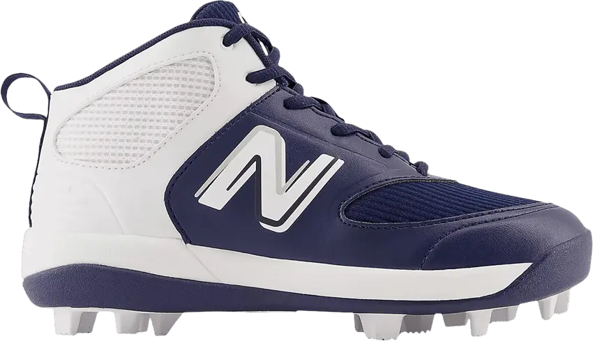  New Balance 3000v6 Big Kid Wide Rubber Molded &#039;Navy White&#039;