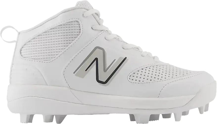  New Balance 3000v6 Big Kid Rubber Molded Synthetics &#039;White&#039;