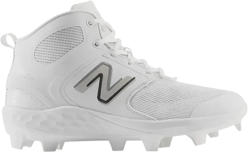  New Balance Fresh Foam 3000v6 Big Kid Mid-Molded Wide &#039;White&#039;