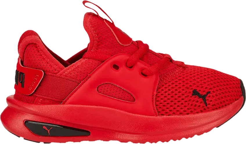  Puma Softride Enzo Evo Little Kid &#039;High Risk Red&#039;