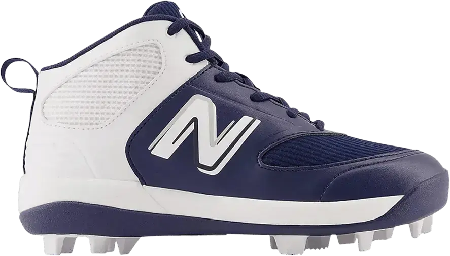  New Balance 3000v6 Big Kid Rubber Molded &#039;Navy White&#039;