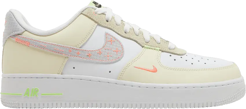  Nike Air Force 1 &#039;07 LV8 &#039;Just Stitch It - White Shade Green&#039;