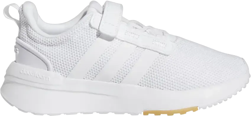  Adidas Racer TR21 Little Kid &#039;White Gum&#039;