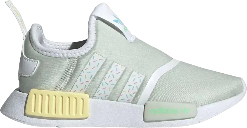  Adidas NMD 360 J &#039;Linen Green Sprinkles&#039;