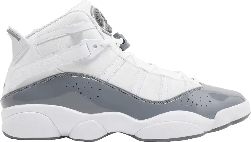  Jordan 6 Rings White Cool Grey