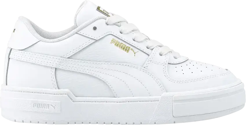  Puma CA Pro Classic Big Kid &#039;Triple White&#039;