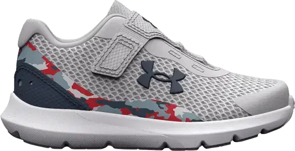  Under Armour Surge 3 Printed TD &#039;Halo Grey Red Camo&#039;