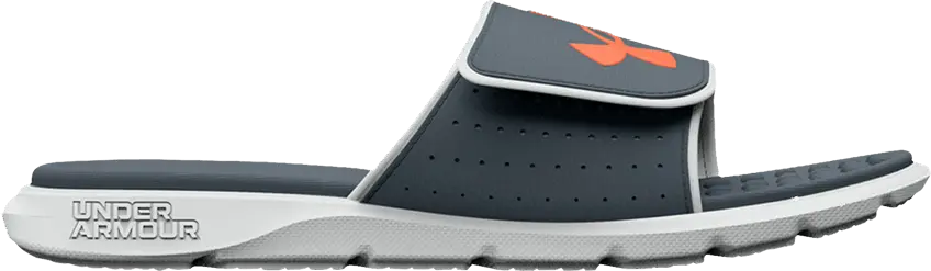  Under Armour Ignite 7 Slide GS &#039;Gravel Orange&#039;