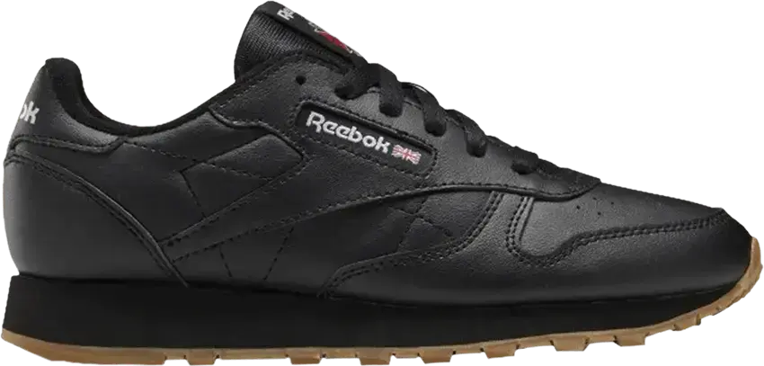  Reebok Classic Leather J &#039;Black Gum&#039;