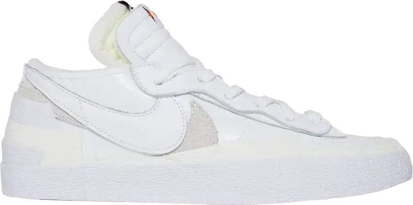 Nike Blazer Low sacai White Patent Leather