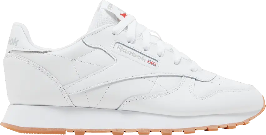  Reebok Classic Leather Big Kid &#039;White Gum&#039;