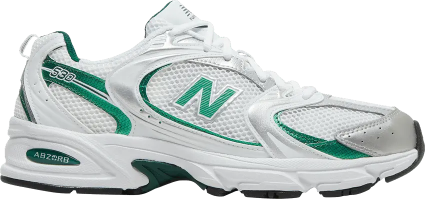  New Balance 530 White Nightwatch Green