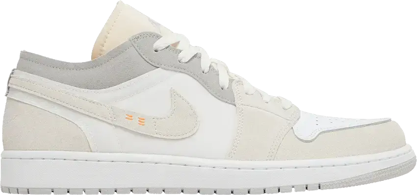  Jordan 1 Low Inside Out White Phantom