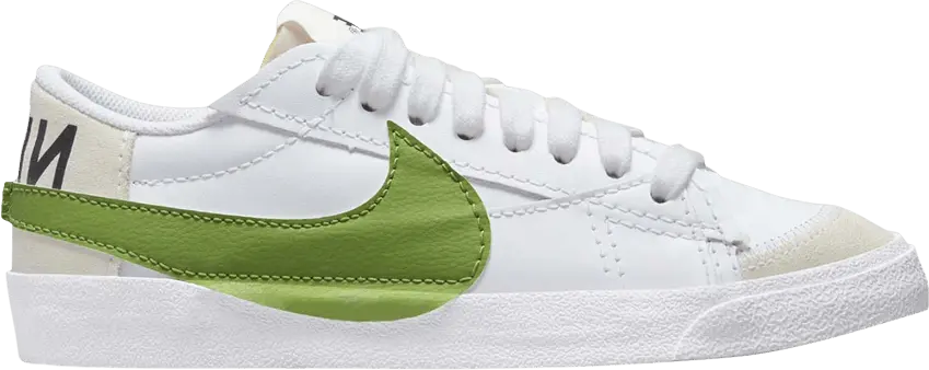  Nike Blazer Low 77 Jumbo White Chlorophyll