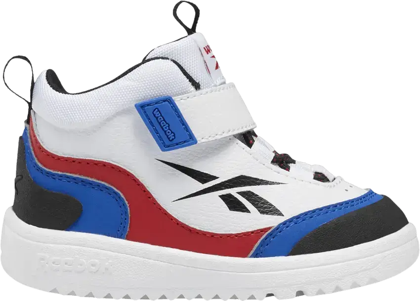  Reebok Weebok Storm X Toddler &#039;White Vector Blue Red&#039;