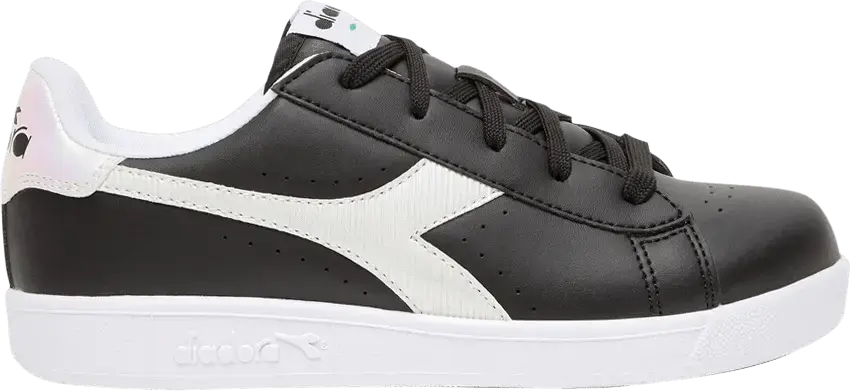  Diadora Game P Big Kid &#039;Black White&#039;