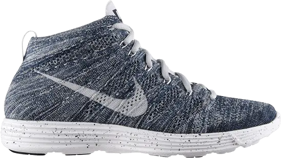  Nike Lunar Flyknit Chukka Squadron Blue Pure Platinum