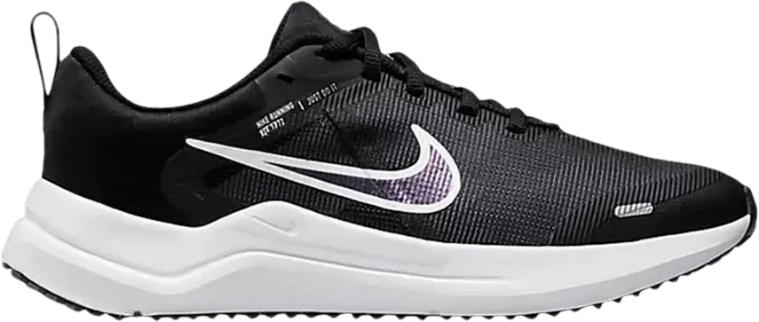  Nike Downshifter 12 GS &#039;Black Dark Smoke Grey&#039;