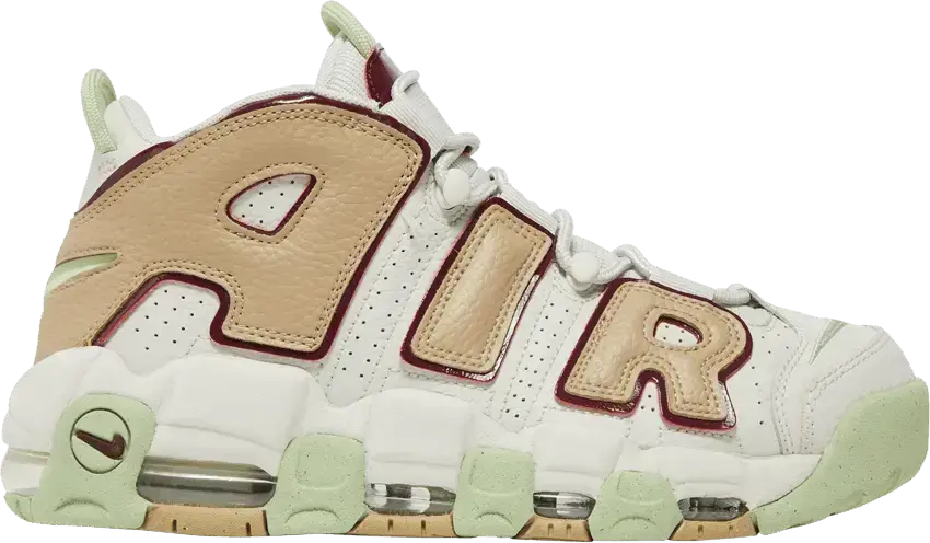  Nike Air More Uptempo Light Bone Alligator (Women&#039;s)