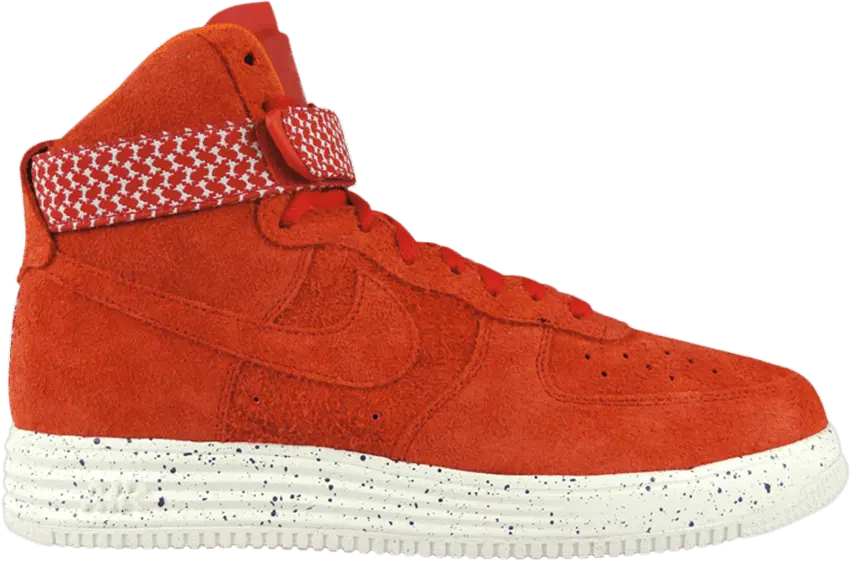  Nike Lunar Force 1 High Undefeated Red