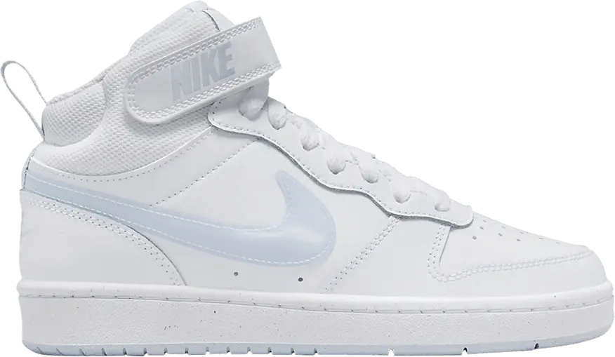  Nike Court Borough Mid 2 GS &#039;White Aura&#039;