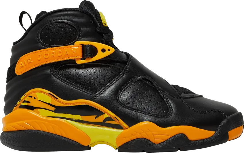  Jordan 8 Retro Taxi Yellow Black (Women&#039;s)