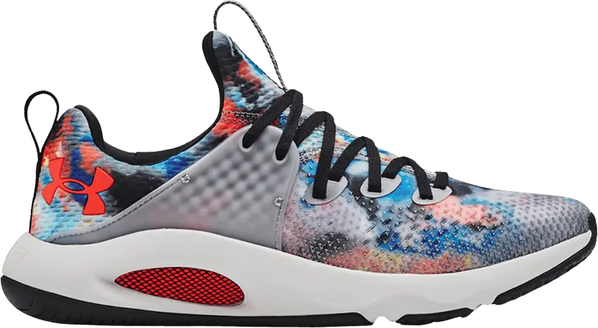  Under Armour HOVR Rise 3 Printed &#039;Concrete Halo Grey&#039;