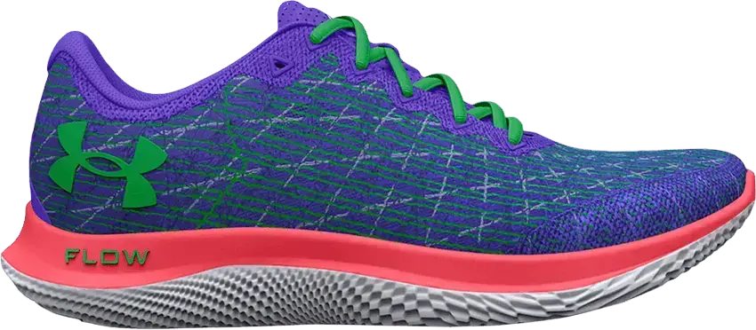  Under Armour Flow Velociti Wind 2 &#039;Brilliant Violet Blitz Red&#039;