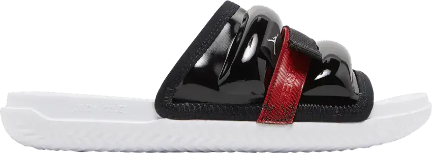  Nike Jordan Super Play Slide &#039;Black University Red&#039;