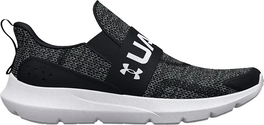  Under Armour Surge 3 Slip PS &#039;Black White&#039;