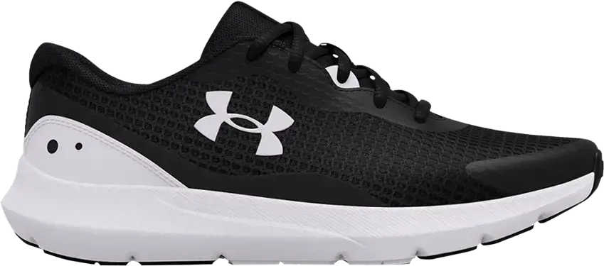  Under Armour Wmns Surge 3 &#039;Black White&#039;