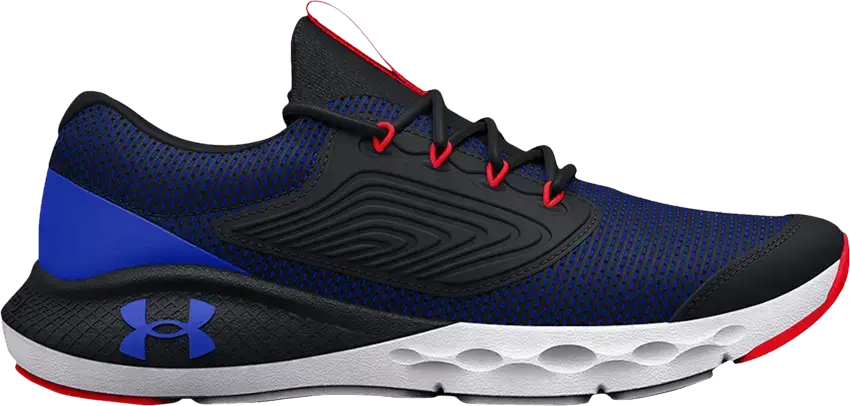  Under Armour Charged Vantage 2 GS &#039;Black Bolt Red &#039;