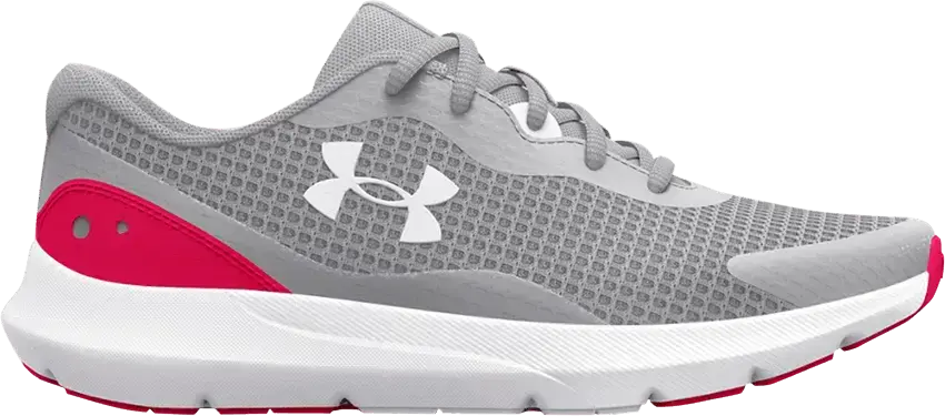  Under Armour Wmns Surge 3 &#039;Halo Grey Penta Pink&#039;