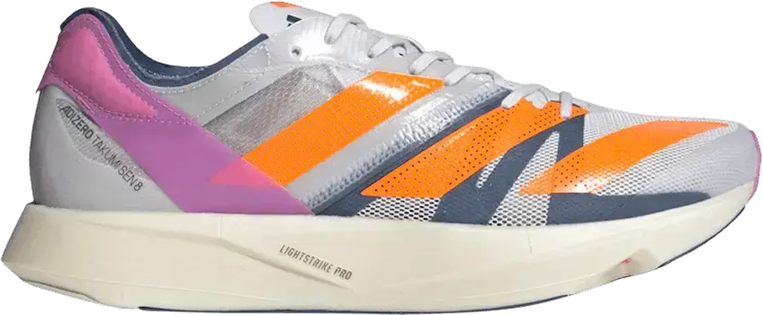 Adidas adidas Adizero Takumi Sen 8 Dash Grey Oange Lilac