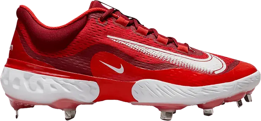  Nike Alpha Huarache Elite 4 Low &#039;University Red&#039;