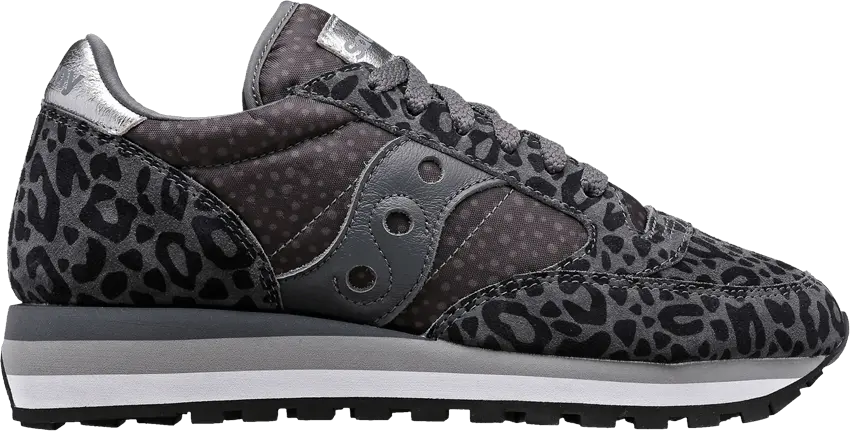  Saucony Wmns Jazz Triple &#039;Black Leopard&#039;