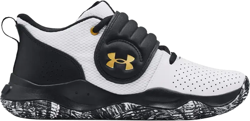 Under Armour Zone BB GS &#039;White Black Gold&#039;