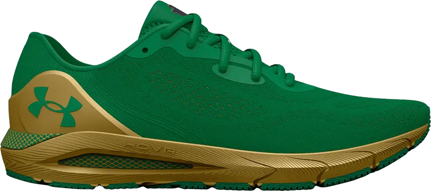  Under Armour HOVR Sonic 5 Team &#039;NCAA - Notre Dame Green&#039;