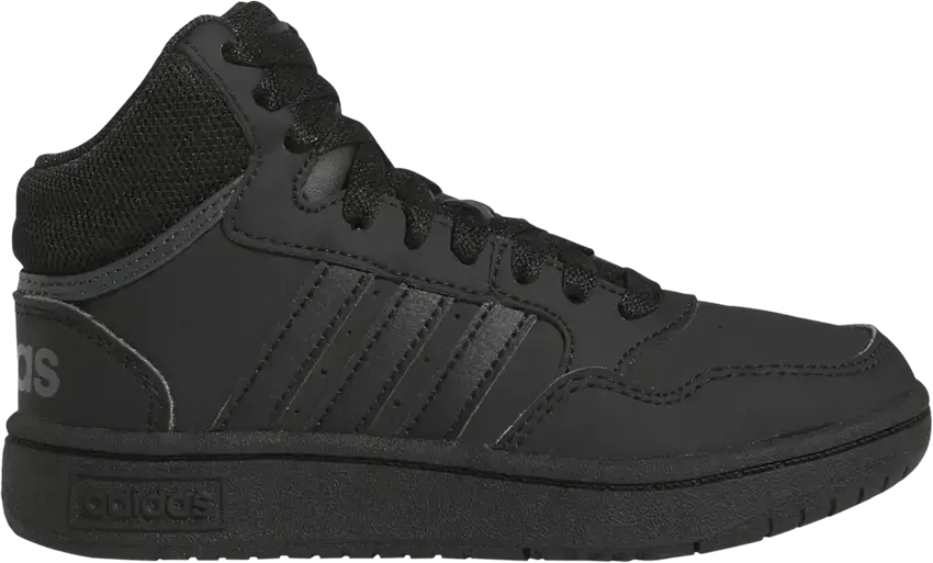  Adidas Hoops Mid J &#039;Black Grey&#039;