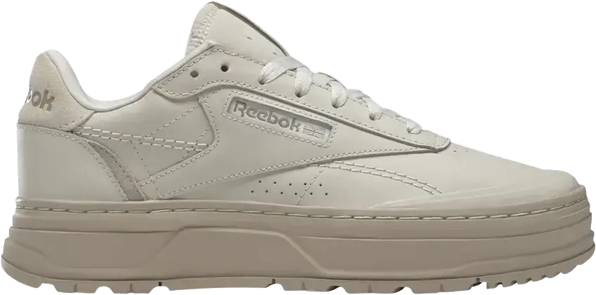  Reebok Wmns Club C Double Geo &#039;Stucco&#039;