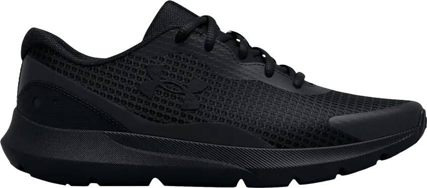  Under Armour Wmns Surge 3 &#039;Triple Black&#039;