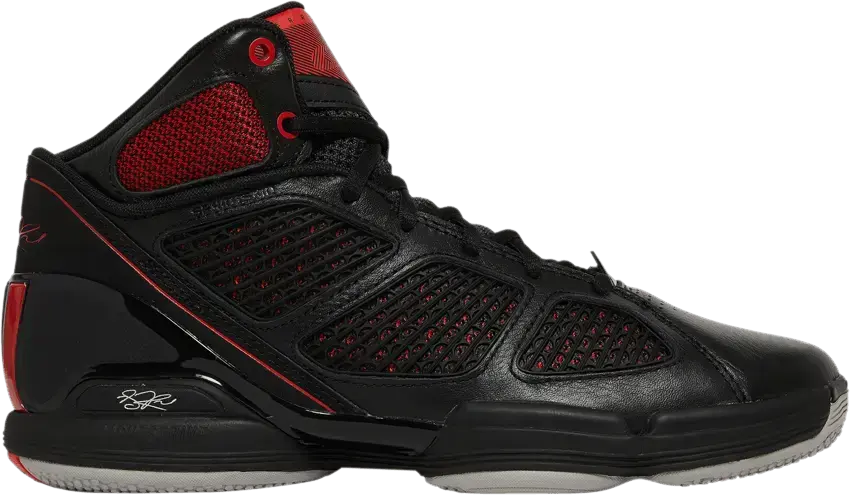  Adidas adidas D Rose 1.5 Restomod Core Black Vivid Red