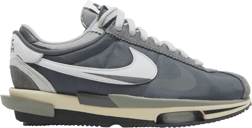  Nike Zoom Cortez SP sacai Iron Grey